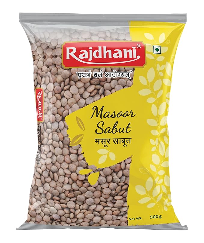 Rajdhani Masoor Sabut, 500g